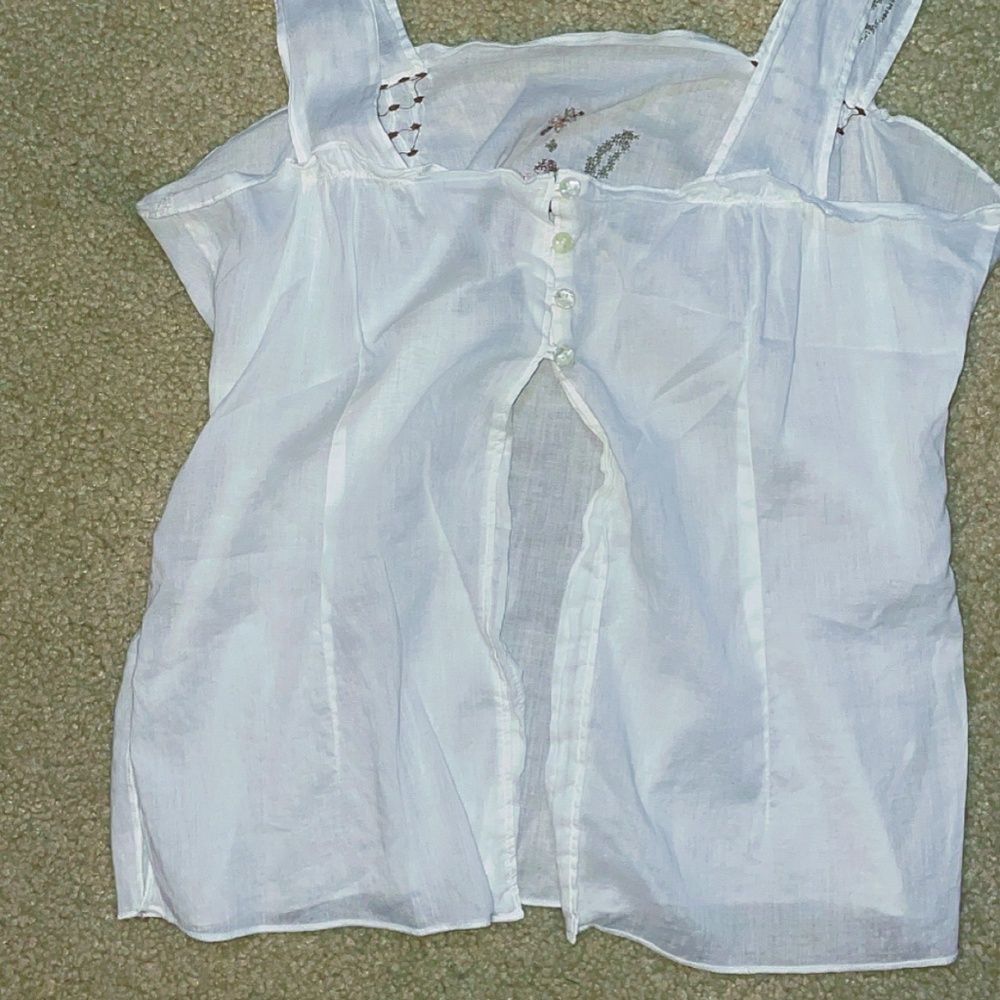 Vintage Abercrombie & Fitch tank y2k 2000’s size M - Picture 6 of 7
